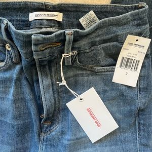Good American Good Waist jeans in size 26/2